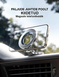 Magsafe magnetiga telefonihoidja autosse (2 foto / 6)