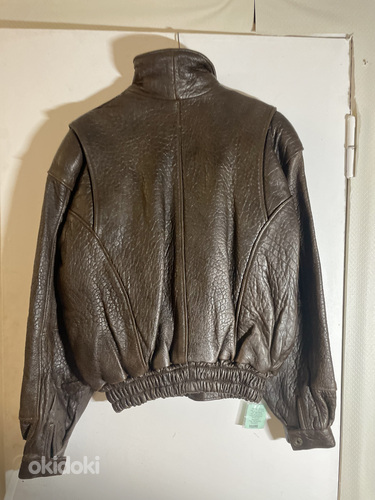 Куртка мужская новая из натуральной кожи (L) (фото #2)