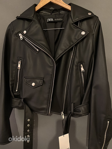 Nahkjakk Zara / Biker jacket Zara (foto #1)