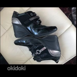 Женские кроссовки на подошве на липучке Freemood кожаные туфли №41 (фото #1)