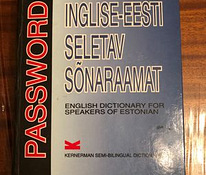 Password. Inglise-eesti seletav sõnaraamat