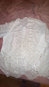 Italian women’s suit. Blouse + skirt (1 foto / 4)