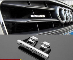 Audi Quattro embleem esivõrele (1 foto / 4)