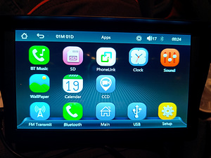 7" carplay/android auto + tagurduskaamera (10 foto / 10)