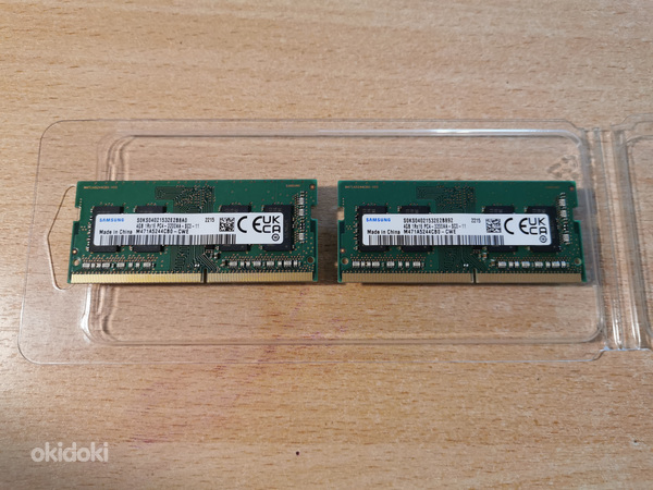 Samsung sülearvuti mälu SO-DIMM DDR4 2x4GB 3200MHz (foto #1)