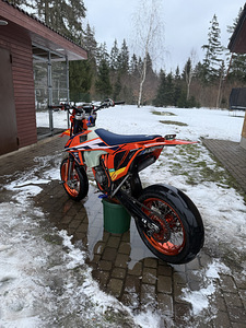 Ktm xcw 125 A1 supermoto (3 foto / 9)
