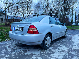 TOYOTA COROLLA / BENSIIN 1.4 / TÜV 12.2024 (3 foto / 15)