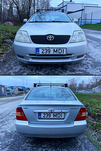 TOYOTA COROLLA / BENSIIN 1.4 / TÜV 12.2024 (6 foto / 15)