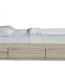 Кровать Jyski с ящиками, дуб Сонома (фото #1)