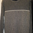 Тонкий мужской свитер в полоску (фото #2)