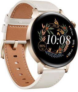 Huawei Watch GT 3 Elegant 42 Gold Stainless Steel Case White (2 foto / 4)