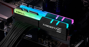 G.SKILL Trident Z RGB 16 Gb (8 Gb x 2 tk) DDR4 3200 MHz CL16 (1 foto / 4)
