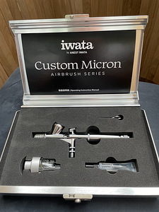 Аэрограф Iwata custom micron CM-B2 0.18mm (3 фото из 7)