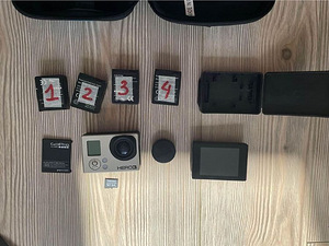 GoPro Hero 3 (4 akut, palju lisasid) (5 foto / 5)