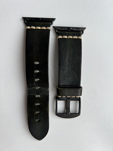 Nahast rihmad Apple Watchile 44/45 mm. Valmistatud eritellimusel (6 foto / 7)
