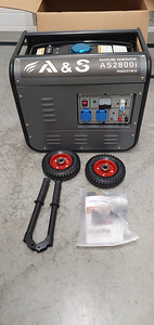 Bensiinigeneraator 2,8KW.220V/12V.Uus. (1 foto / 8)