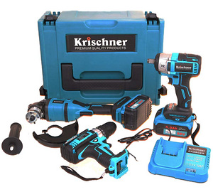 3IN1 universaalne juhtmeta tööriistakomplekt BOXER BX-187. (1 foto / 3)