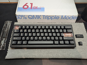 CIDOO QK61 V2 • Pearl White Switch • RGB • 7 дней исп (4 фото из 10)