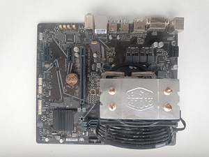 Gigabyte H510M S2H + Intel i5-11400f + кулер CoolerMaster (3 фото из 4)