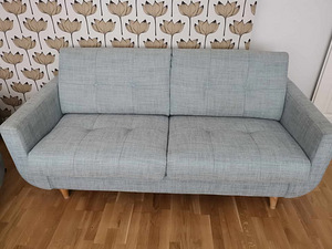 Skandinaavia stiilis RETRO diivan - 2 kohaline! (1 foto / 3)