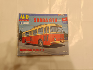 Троллейбус Skoda 9TR, 1/43, AVD