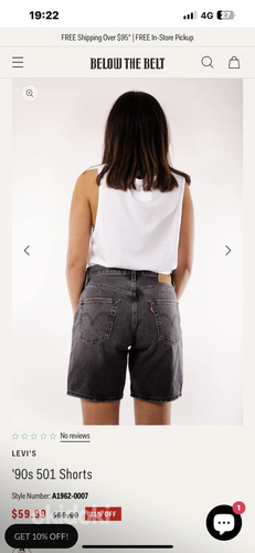 Müüa naiste Levis lühikesed püksid (foto #1)