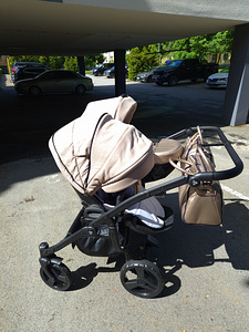 Junama Saphire Duo 3-ühes jalutuskäru kaksikutele (4 foto / 10)