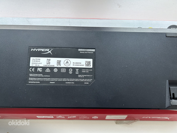 Игровая клавиатура Hyperx Alloy FPS RGB (фото #3)