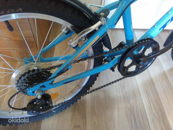 Детский велосипед Terrana 20", синий, мало использовался (фото #3)