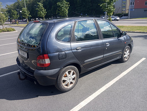 Renault Scenic gaasiga. Kütusekulu 6€/100 km kohta. (4 foto / 9)
