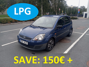Ford Fiesta rent gaasil. Ideaalne BOLT food / WOLT jaoks. (1 foto / 1)