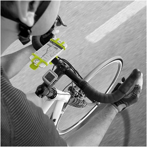 Celly – Easybike telefonihoidik jalgrattale,roheline