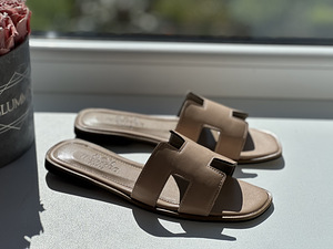 Hermès шлёпки (8 фото из 10)