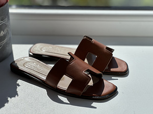 Hermès шлёпки (10 фото из 10)