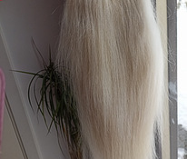 Наращивание волос конский хвост настоящие волосы 55 см 121 грамм