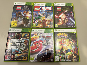 Microsoft Xbox 360 E 250GB, 2 консоли, Kinect, 16 игр. (6 фото из 8)