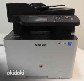 Принтер-сканер-копировальный аппарат Samsung CLX-4195FW (Wi-Fi) (фото #3)