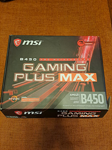 MSI B450 Gaming plus MAX AMD Ryzen (1 foto / 6)
