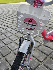 Jalgratas Karbon Kitty 20 roosa-valge (5 foto / 5)