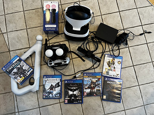 Sony PlayStation 4 + VR täis komplekt (4 foto / 7)