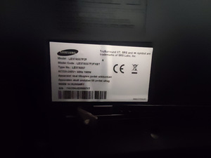 TV Samsung LE37A557P2F varuosadeks varuosadeks 0.- (2 foto / 3)