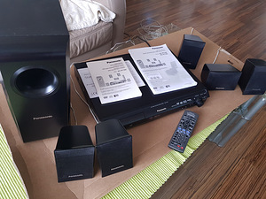 Panasonic SC-PT160, DVD kodukino,raadio. (2 foto / 4)