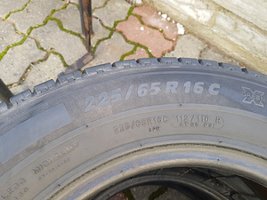 R16C 225/65*MISHELIN*(5mm) (3 foto / 3)