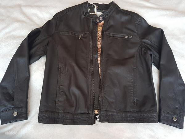 Stronberg новая стильная кожаная куртка, L (фото #1)