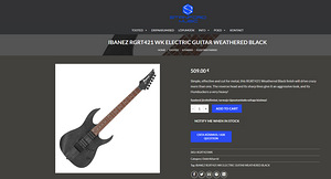 RGRT421 IBANEZ ELECTRIC GUITAR (2 foto / 2)