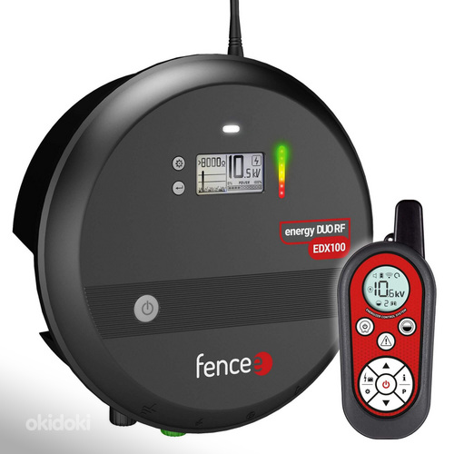 Elektrikarjus Fencee Energy DUO RF EDX100 koos puldiga, 10 J