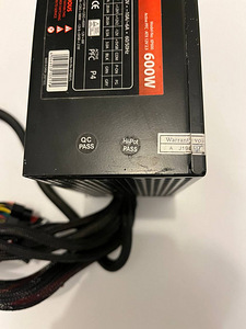 Toiteplokk XILENCE ASE PSU ATX2.3 600W/XN053 (2 foto / 4)