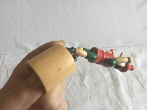 KOLLEKTSIOONI VANAAEGNE PUIDUST PINOCCHIO/BURATINO NUKK. (6 foto / 9)