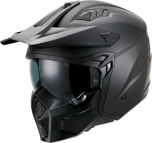 Kiiver Vito Jet Predator Mati, must