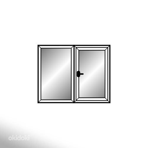 Окно ПВХ 1200x1200